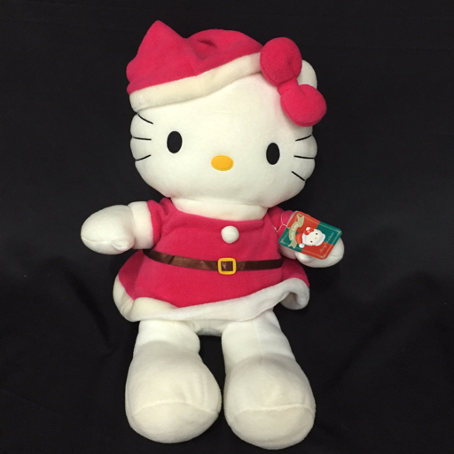 ハローキティ フリースクリスマス ぬいぐるみ
